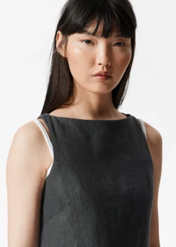 & Other Stories Minikleid aus Leinen