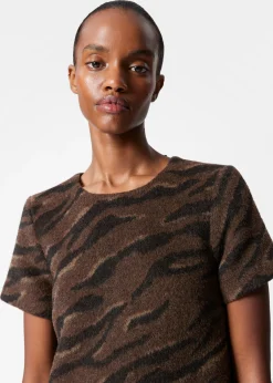 & Other Stories Minikleid aus Woll-Jacquard