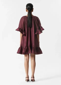 & Other Stories Minikleid mit Rüschen