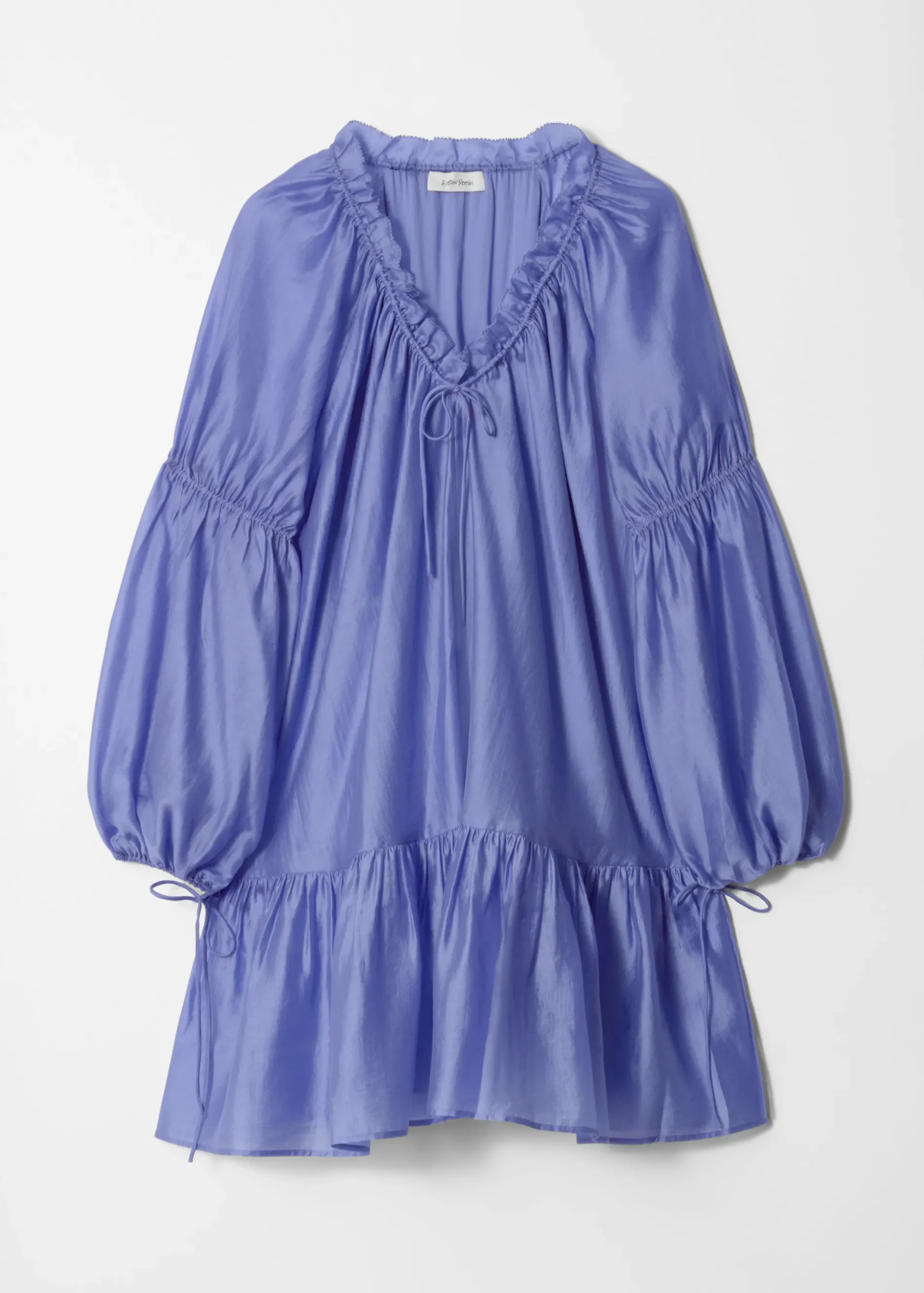 & Other Stories Minikleid mit Volants