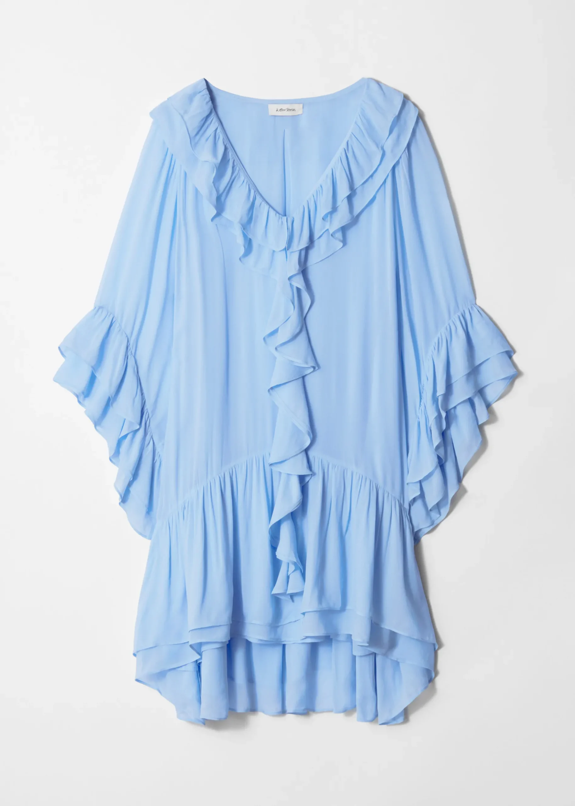 & Other Stories Minikleid mit Volants