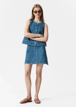 & Other Stories Minirock aus Denim