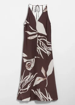 & Other Stories Neckholder-Midikleid
