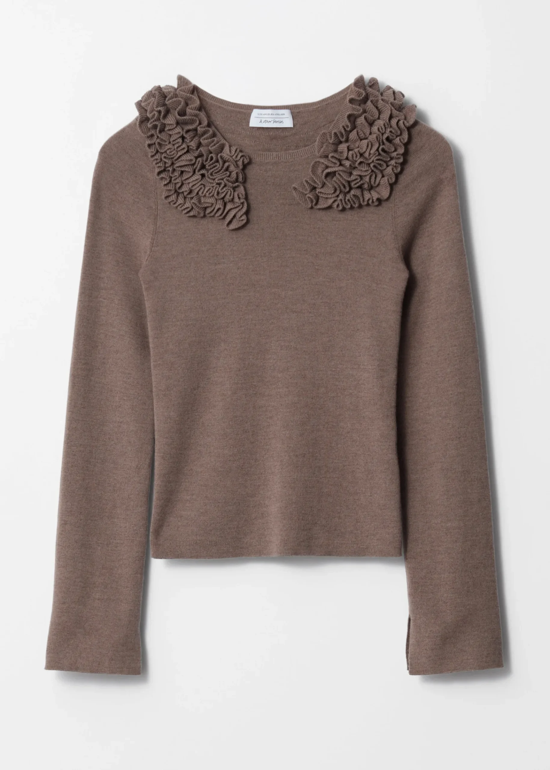 & Other Stories Oberteil aus Merino-Mix