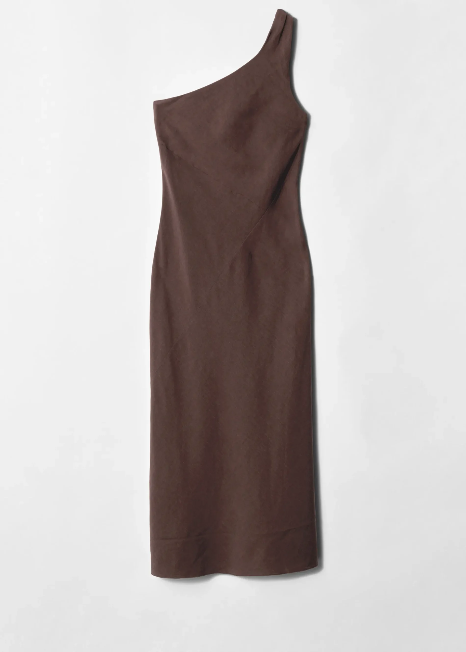 & Other Stories One-Shoulder-Midikleid