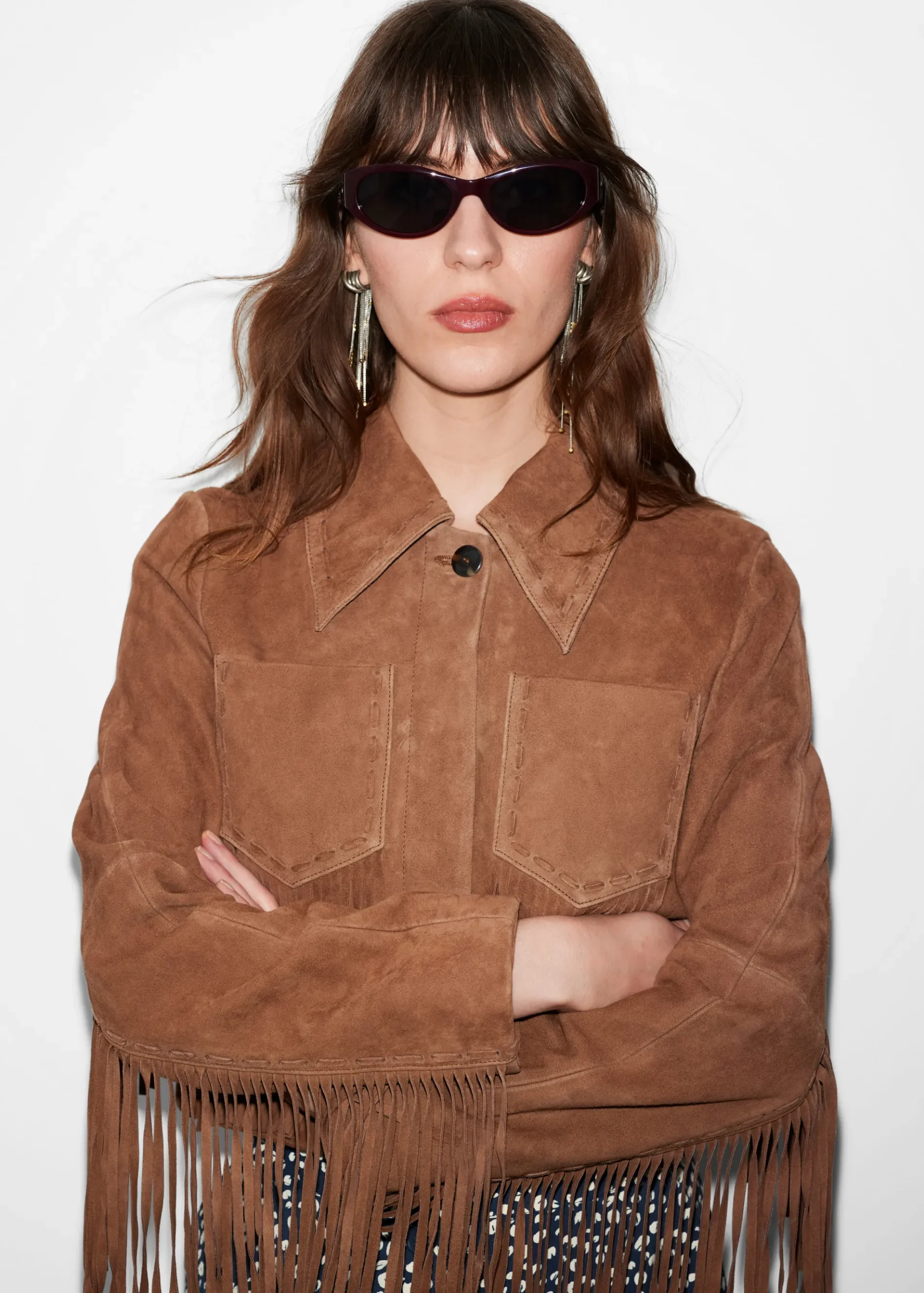 & Other Stories Ovale Cat-Eye-Sonnenbrille