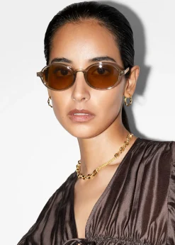 & Other Stories Ovale Sonnenbrille
