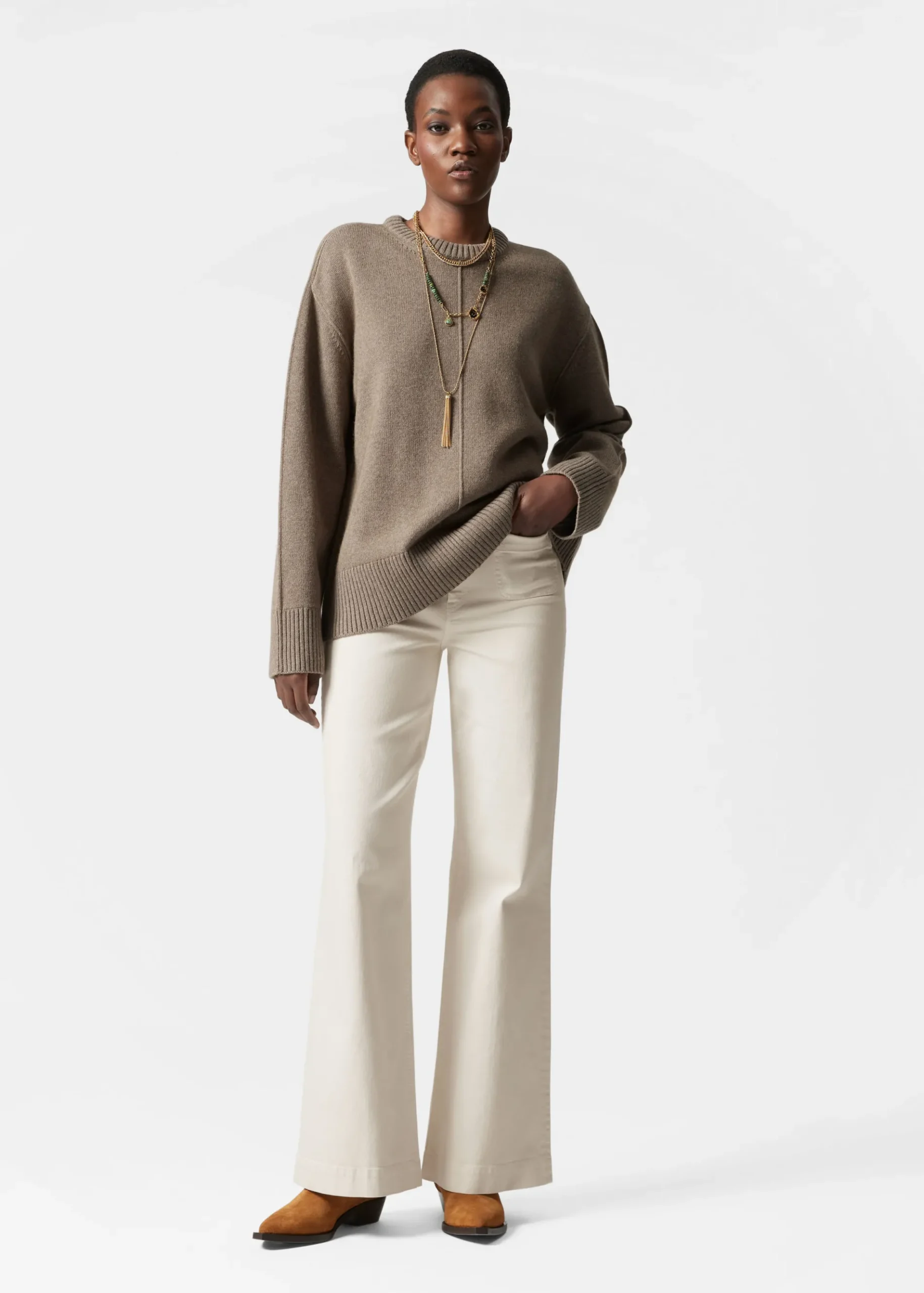 & Other Stories Oversized-Strickpullover