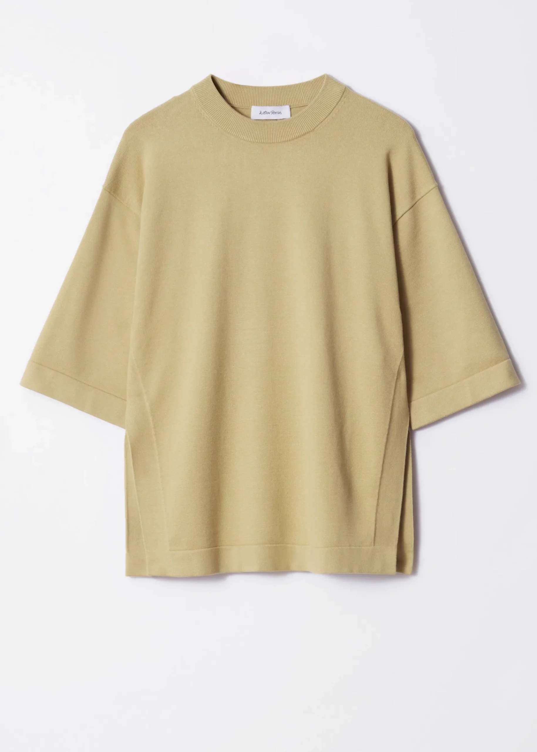 & Other Stories Oversized-T-Shirt aus Strick
