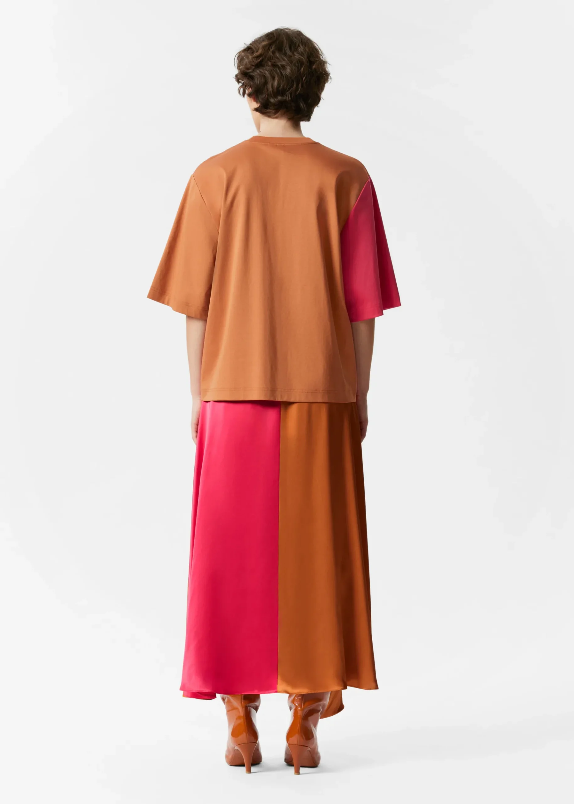 & Other Stories Oversized-T-Shirt im Colour-Block-Design