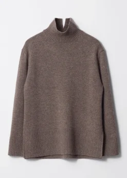 & Other Stories Oversized-Wollpullover mit Rollkragen
