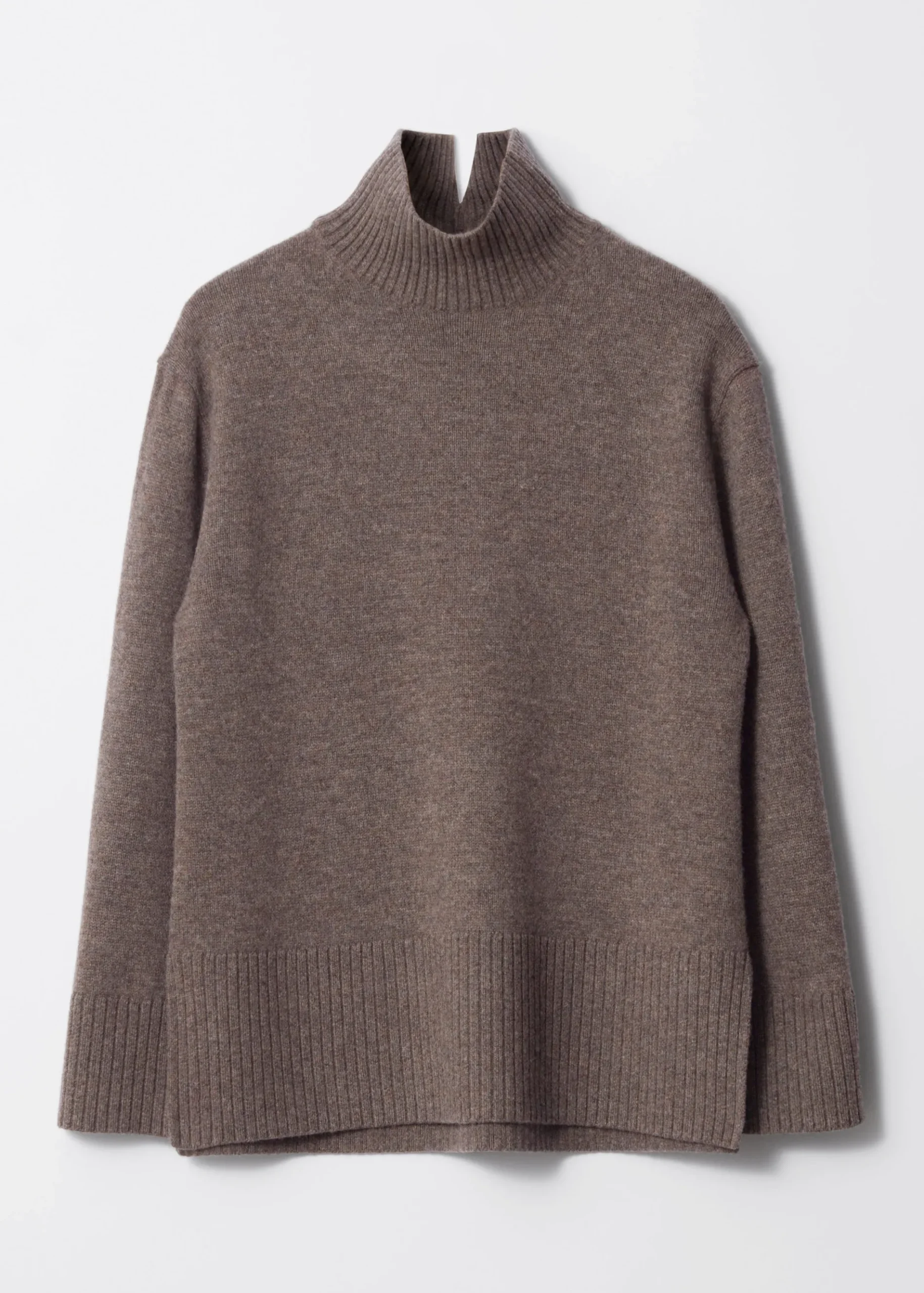 & Other Stories Oversized-Wollpullover mit Rollkragen