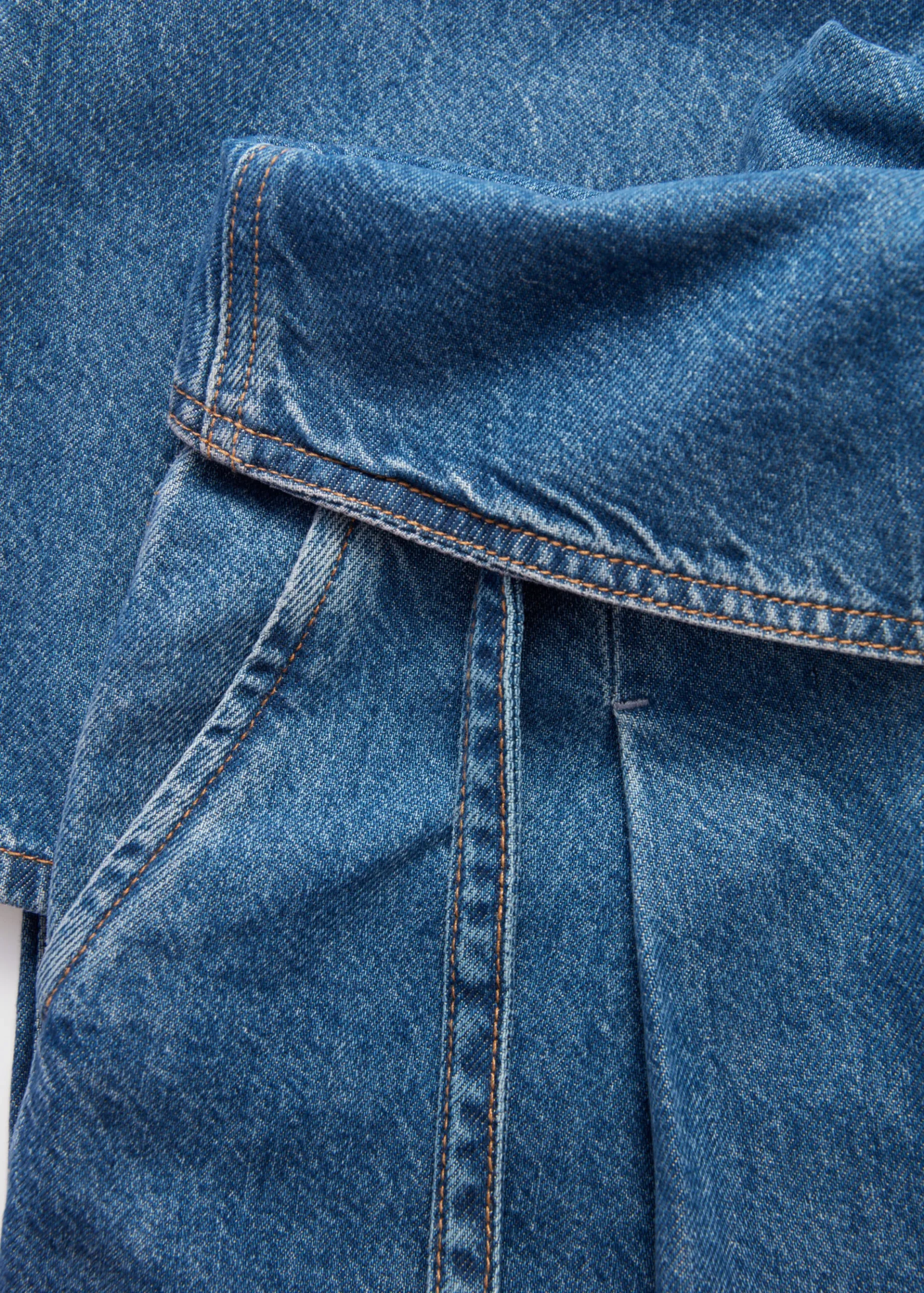 & Other Stories Paperbag-Jeans mit weitem Bein