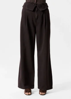 & Other Stories Paperbag-Jeans mit weitem Bein