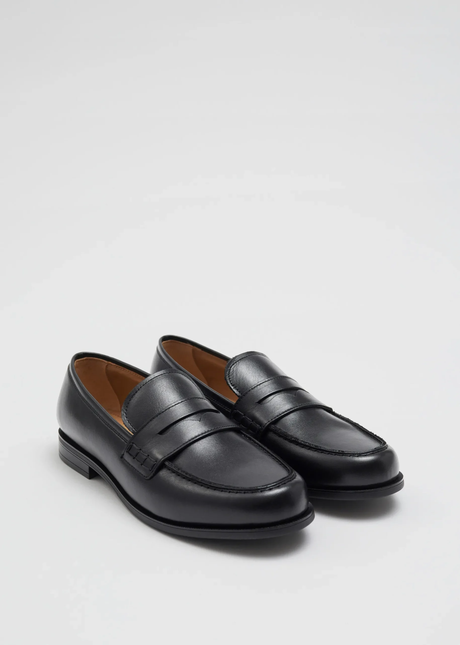 & Other Stories Penny-Loafer aus Leder