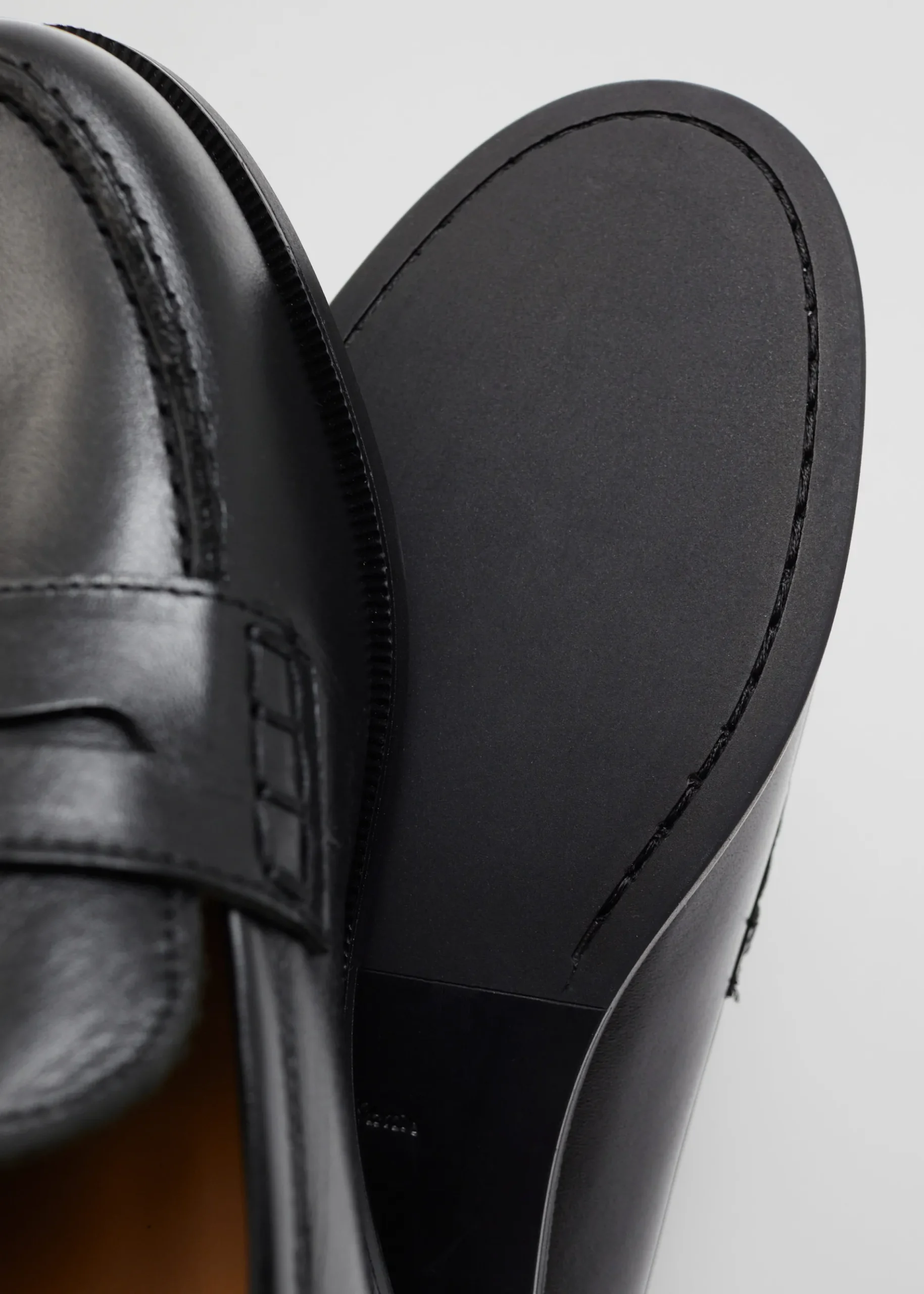 & Other Stories Penny-Loafer aus Leder