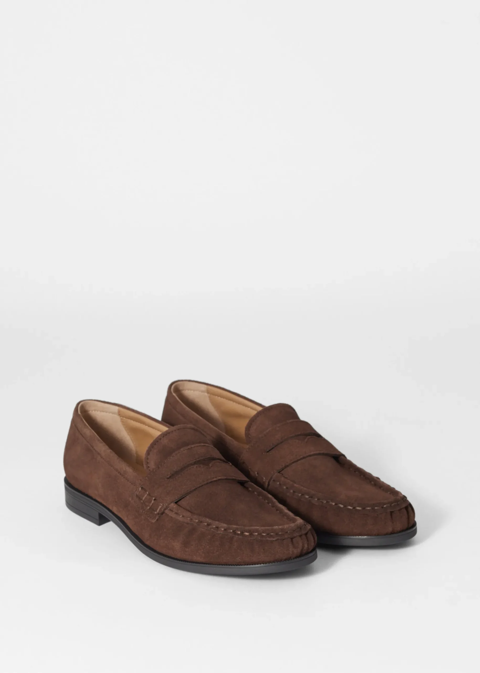 & Other Stories Penny-Loafer aus Veloursleder
