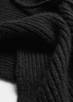& Other Stories Poncho aus Wolle mit Kapuze