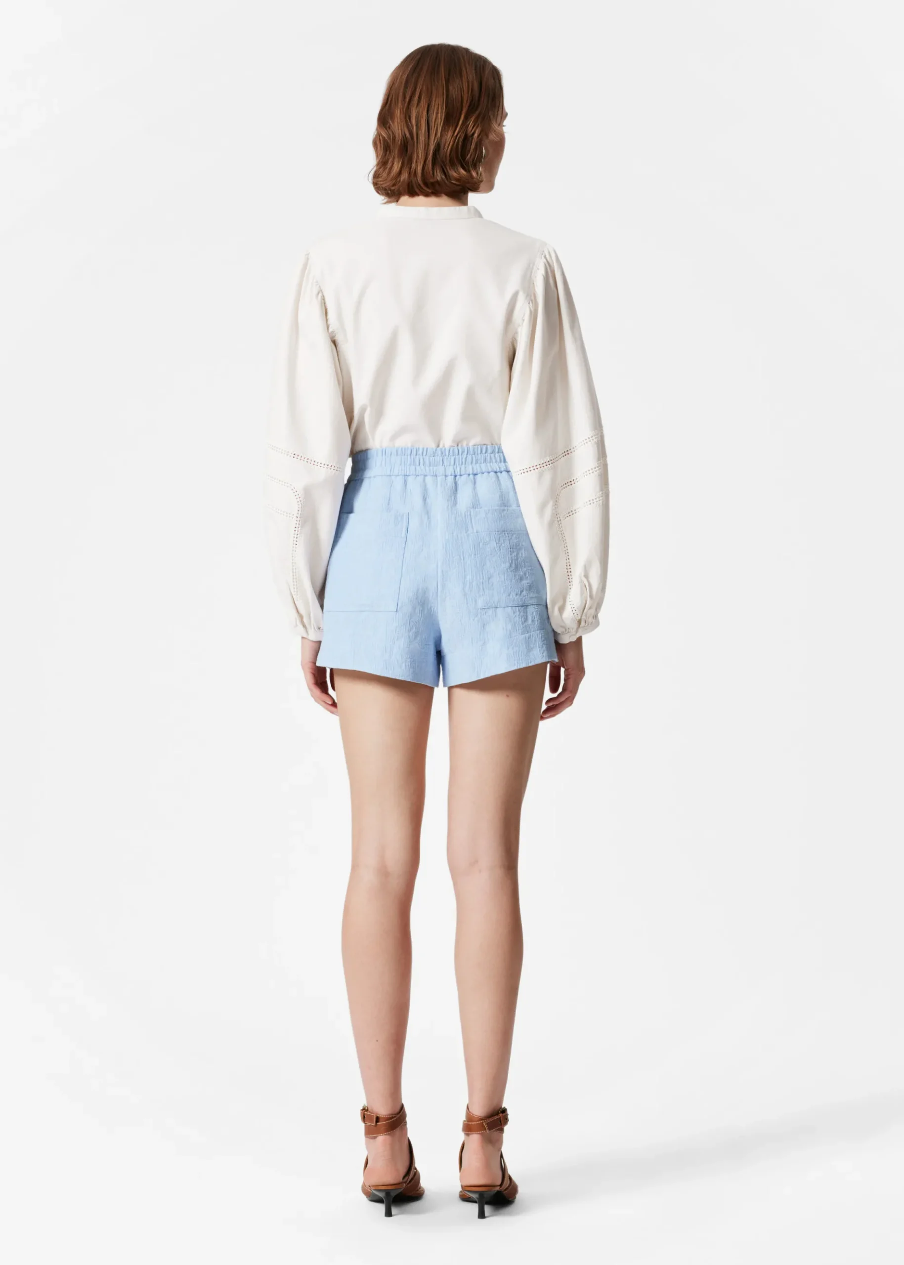 & Other Stories Pull-on-Shorts aus Jacquard