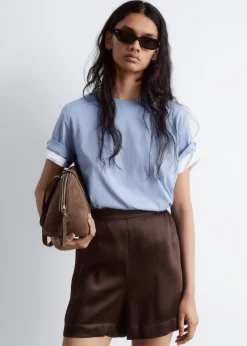 & Other Stories Pull-on-Shorts aus Satin