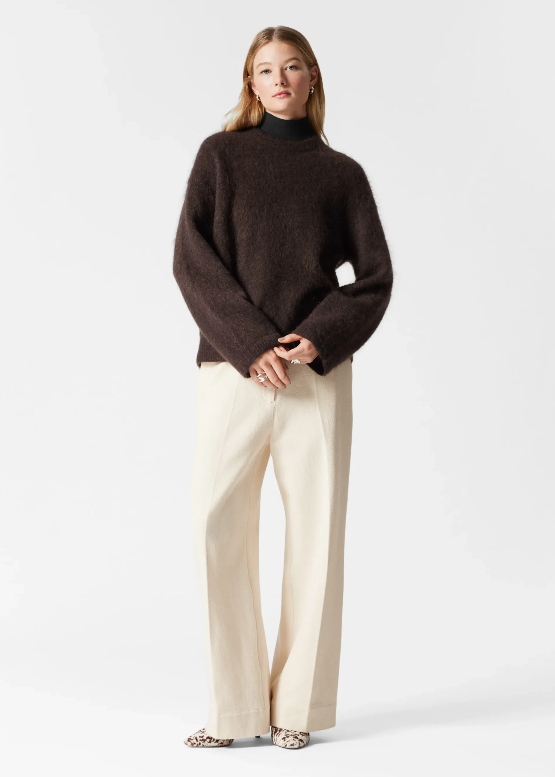& Other Stories Pullover aus Mohair-Mix