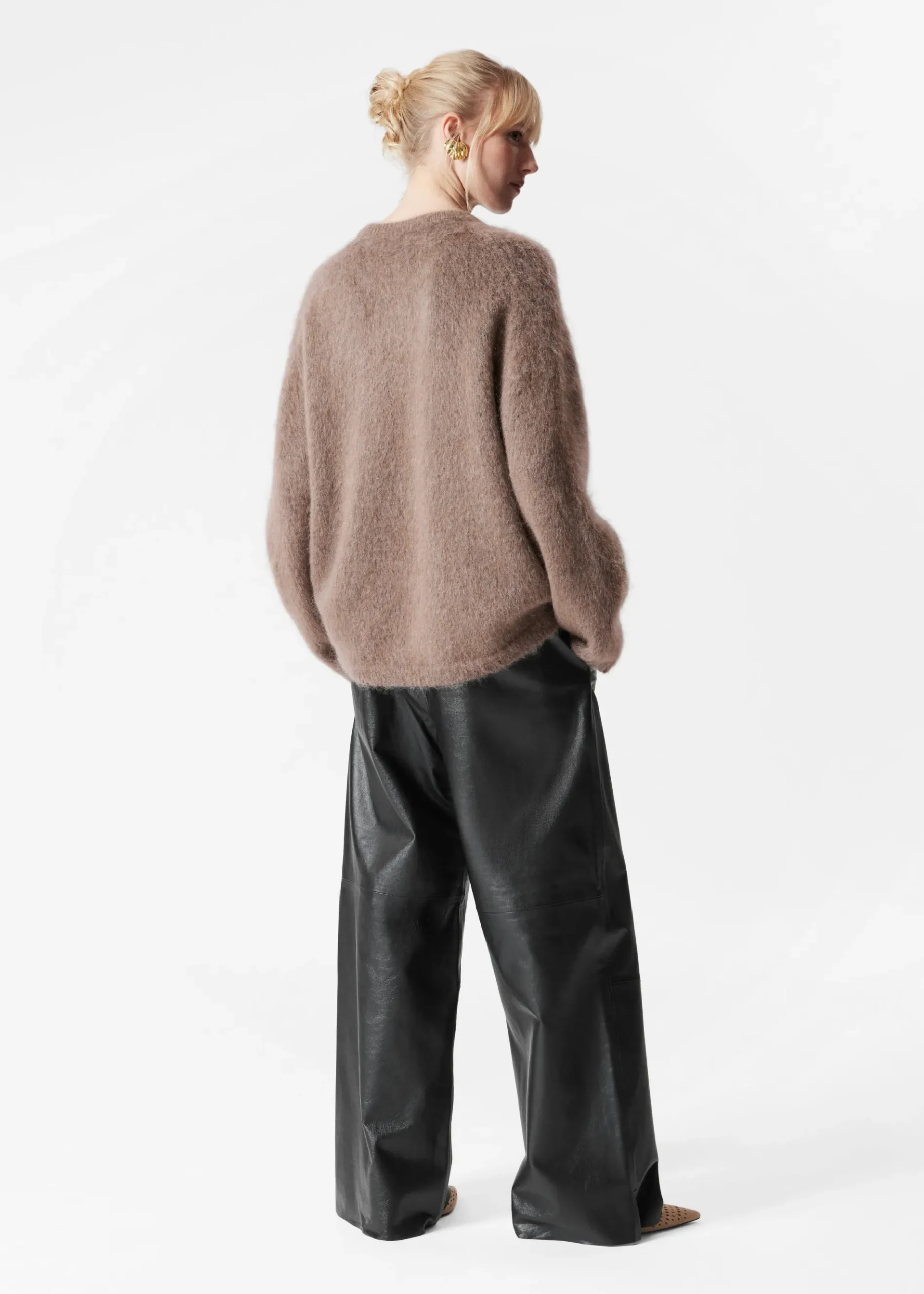 & Other Stories Pullover aus Mohair-Mix