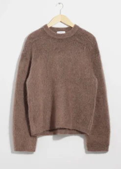 & Other Stories Pullover aus Mohair-Mix