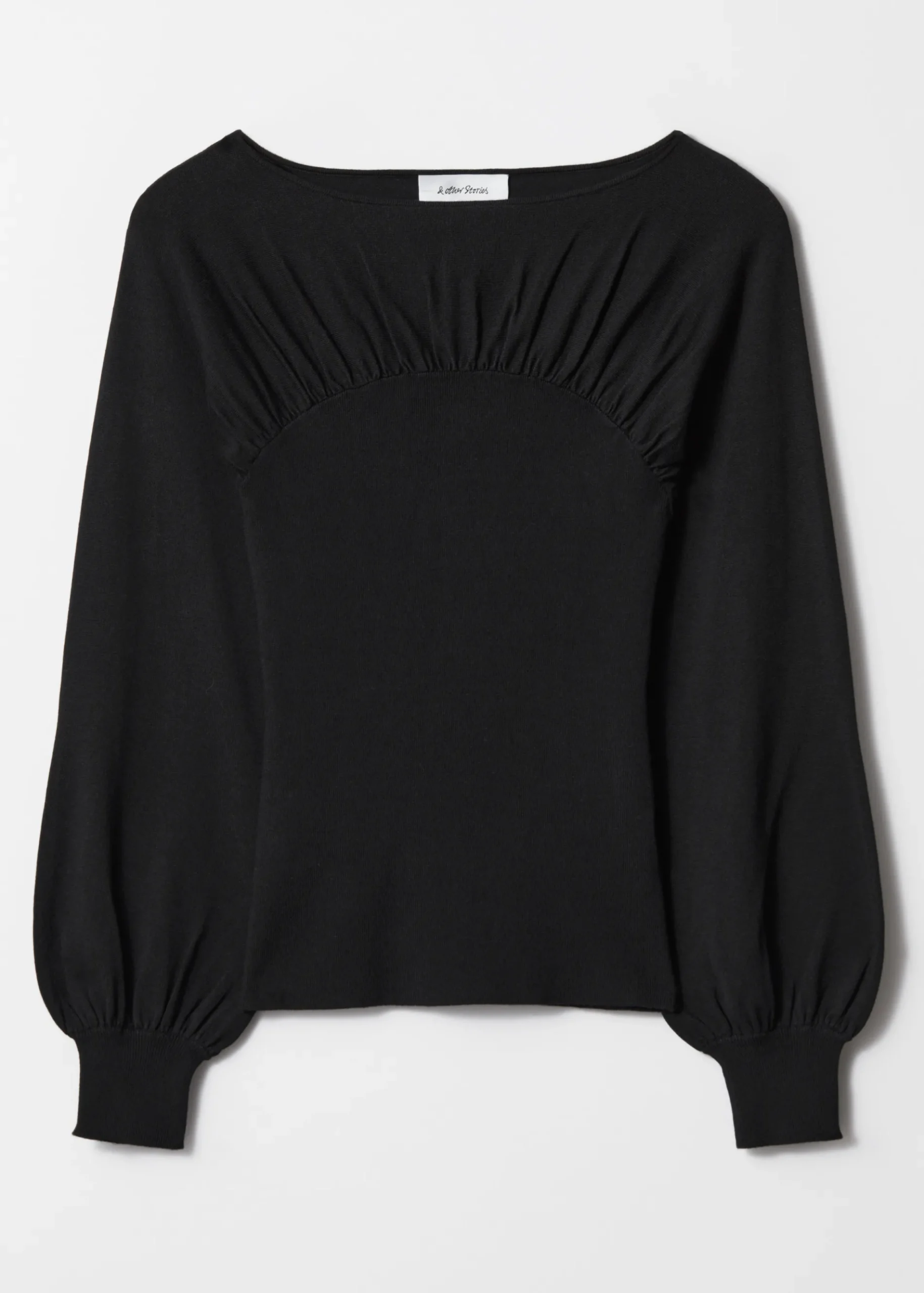 & Other Stories Pullover mit Raffungen
