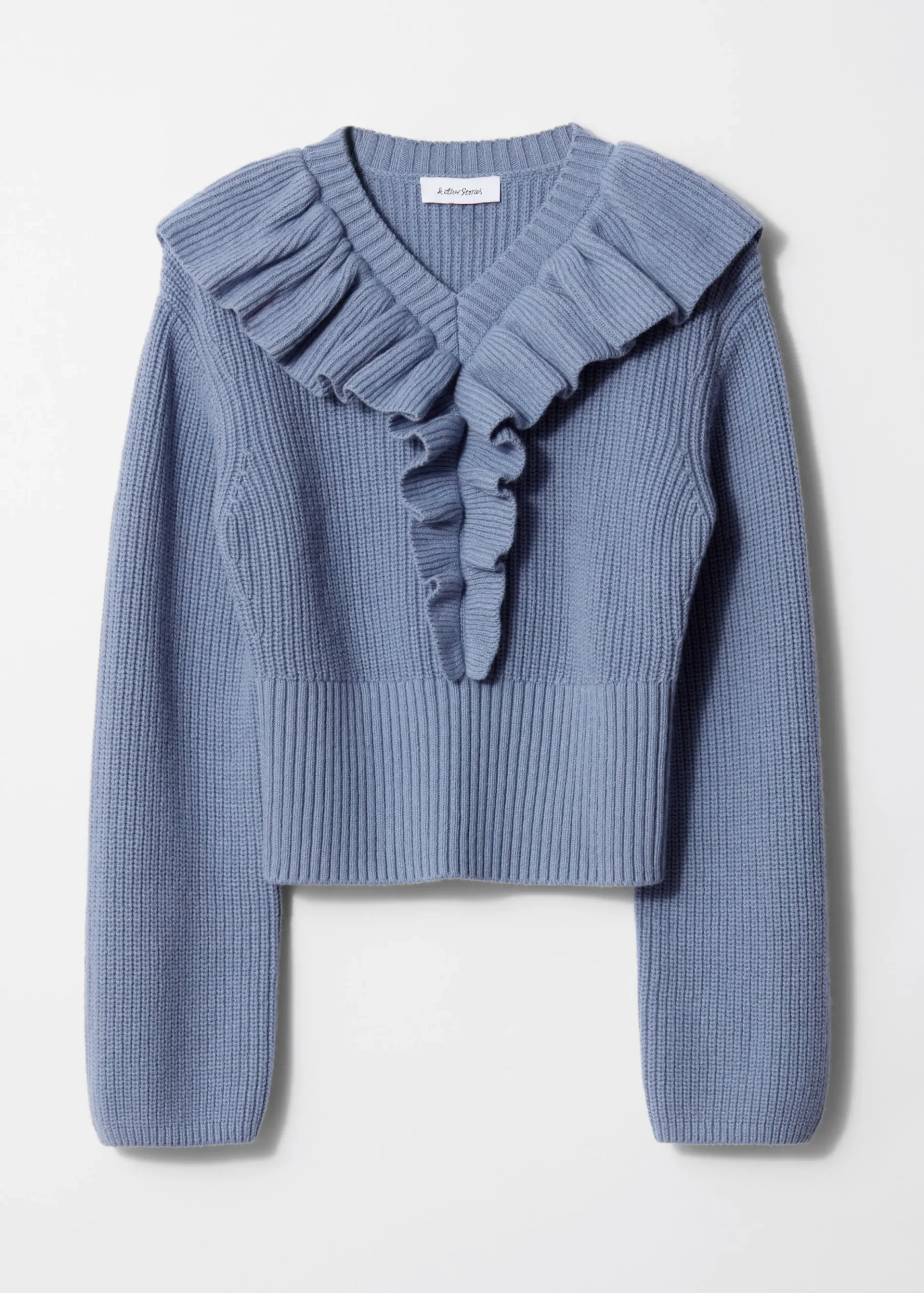 & Other Stories Pullover mit Rüschen