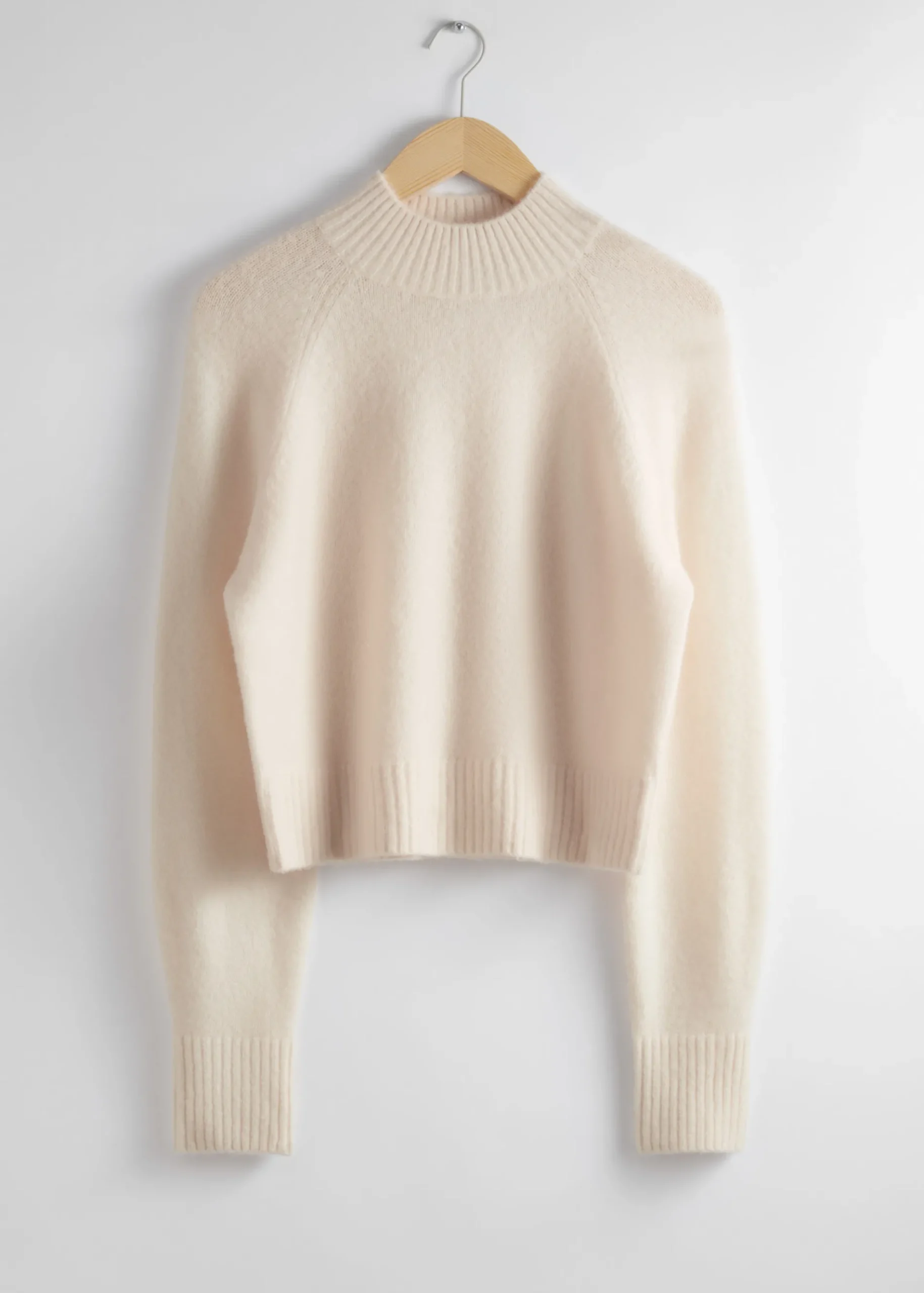 & Other Stories Pullover mit Stehkragen
