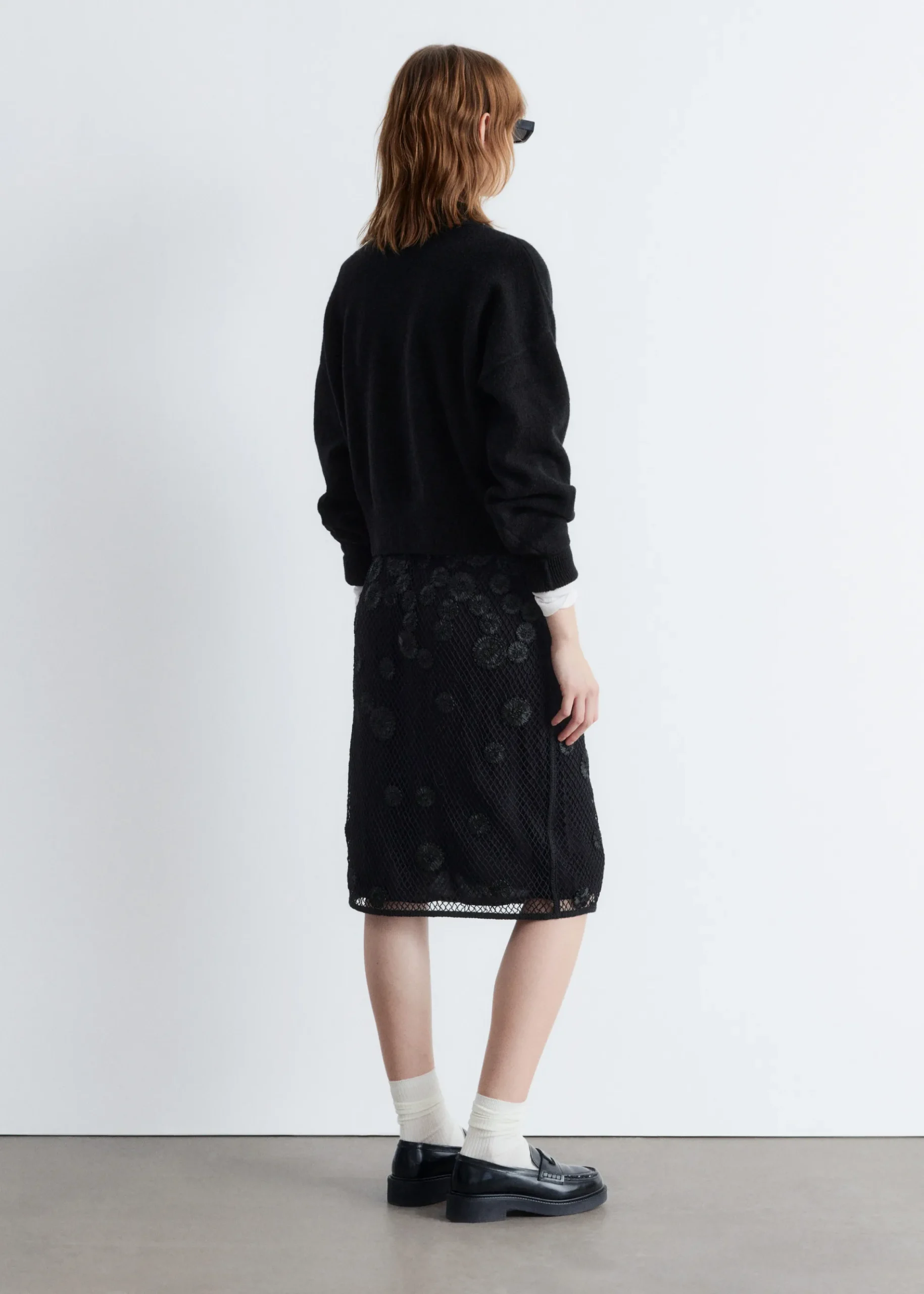 & Other Stories Pullover mit Stehkragen