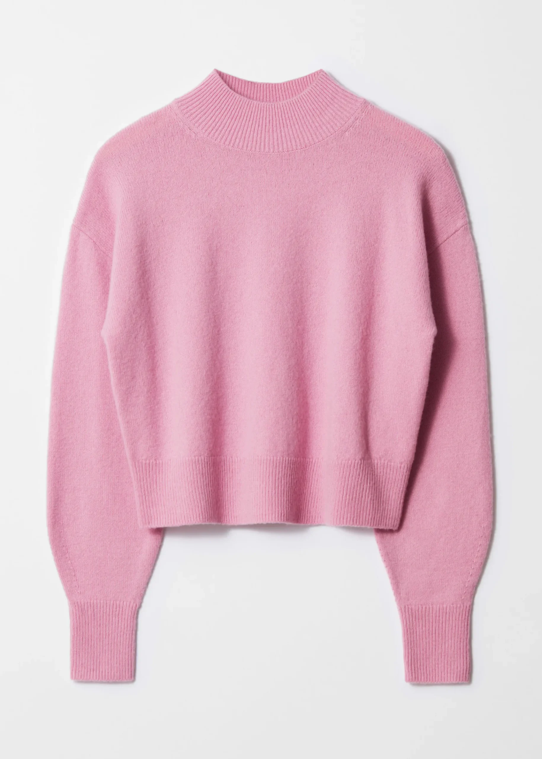 & Other Stories Pullover mit Stehkragen