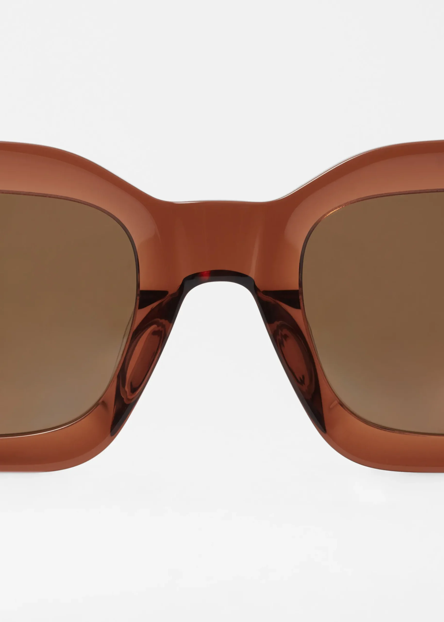 & Other Stories Rechteckige Sonnenbrille aus Acetat