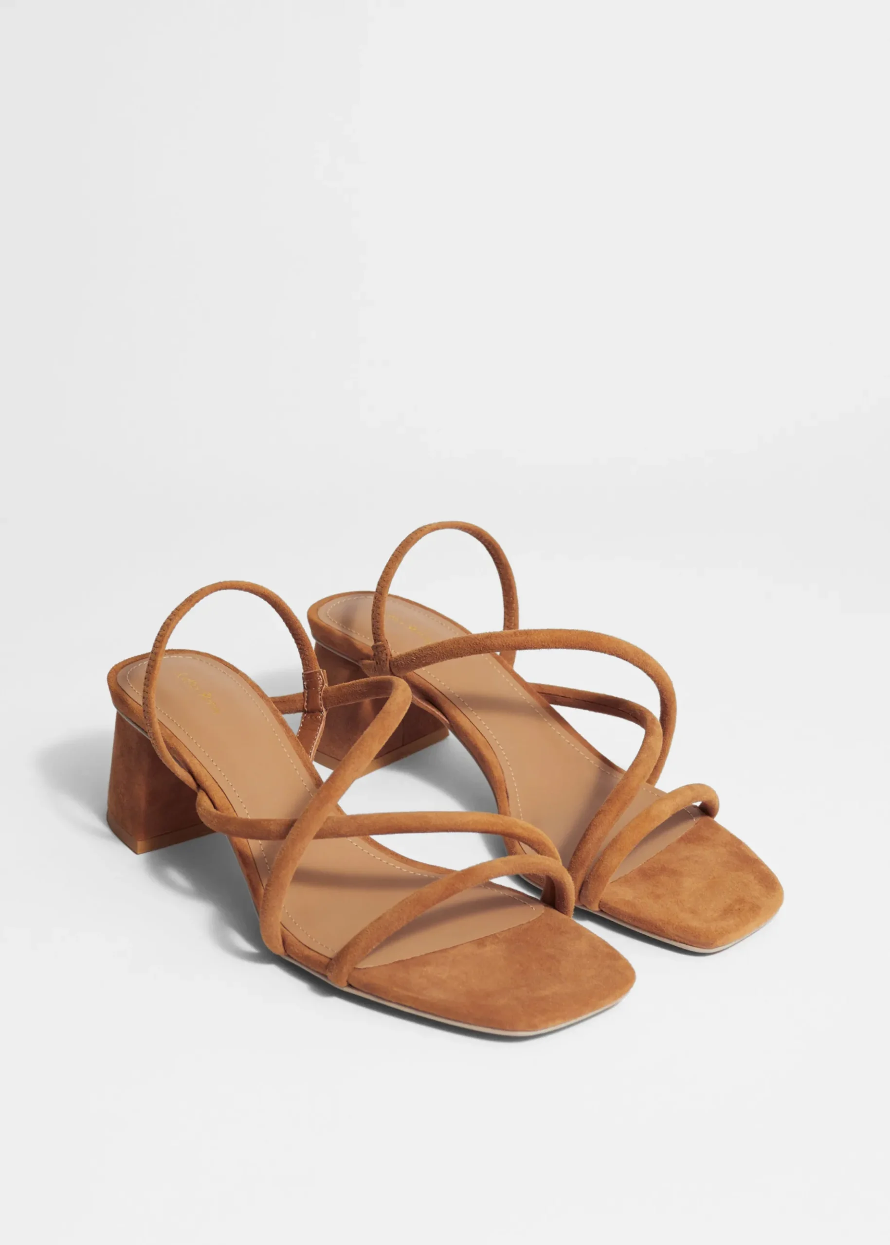 & Other Stories Riemchensandalen mit Blockabsatz