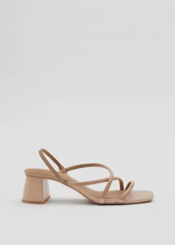 & Other Stories Riemchensandalen mit Blockabsatz