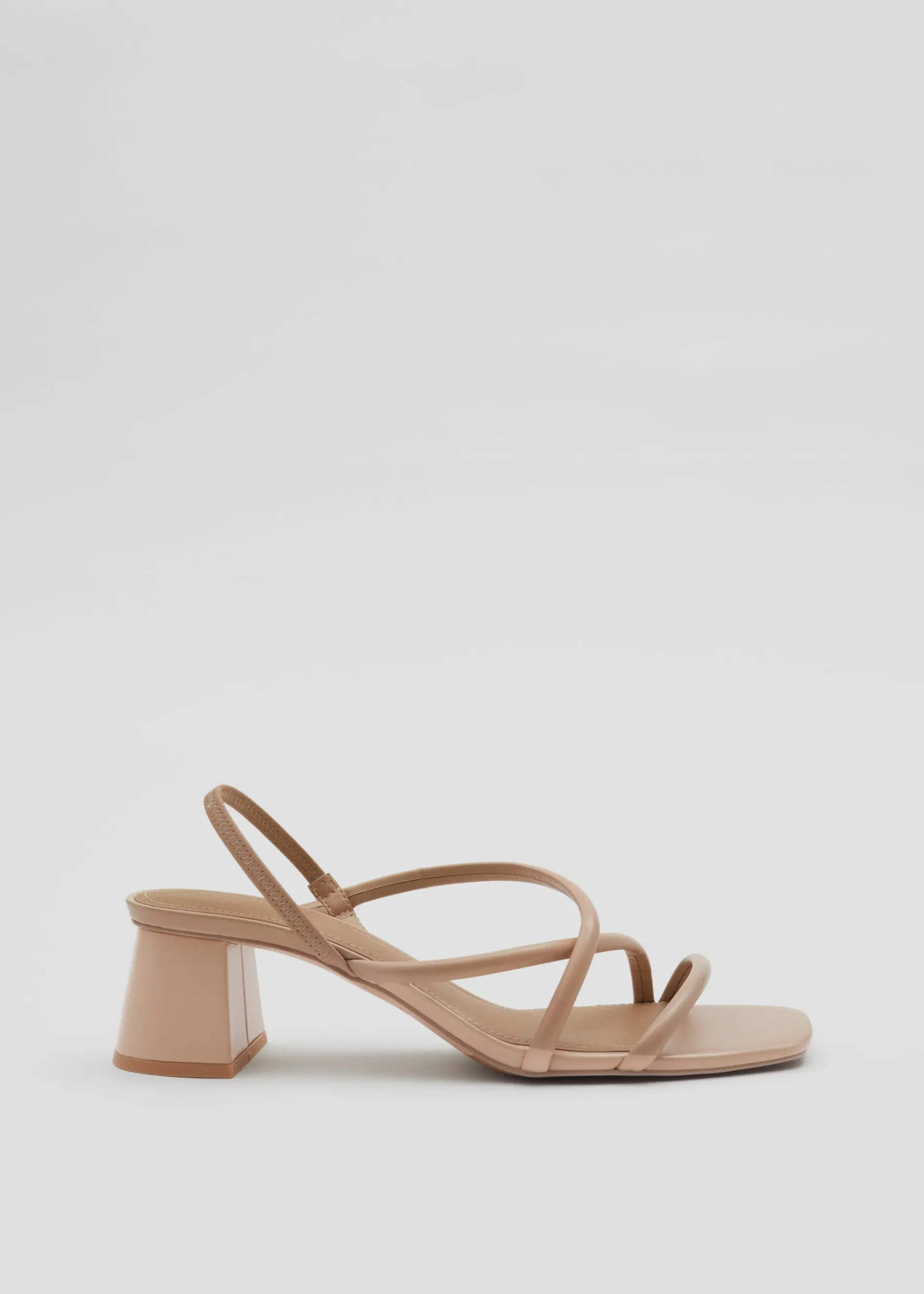 & Other Stories Riemchensandalen mit Blockabsatz