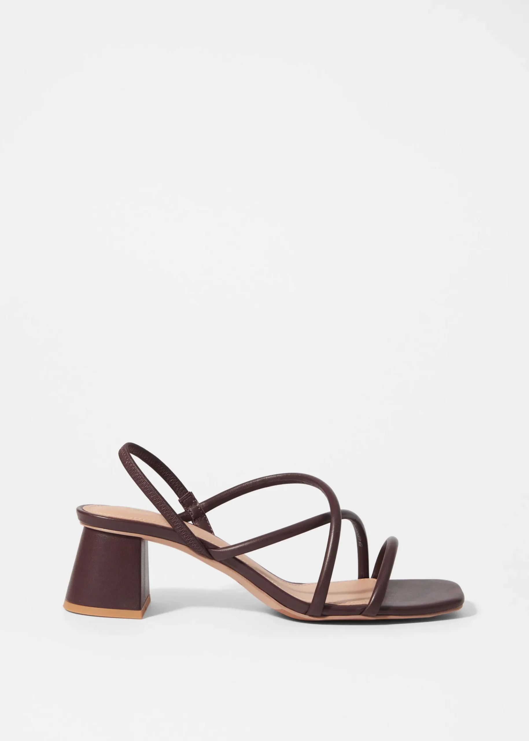 & Other Stories Riemchensandalen mit Blockabsatz