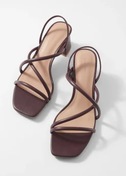& Other Stories Riemchensandalen mit Blockabsatz