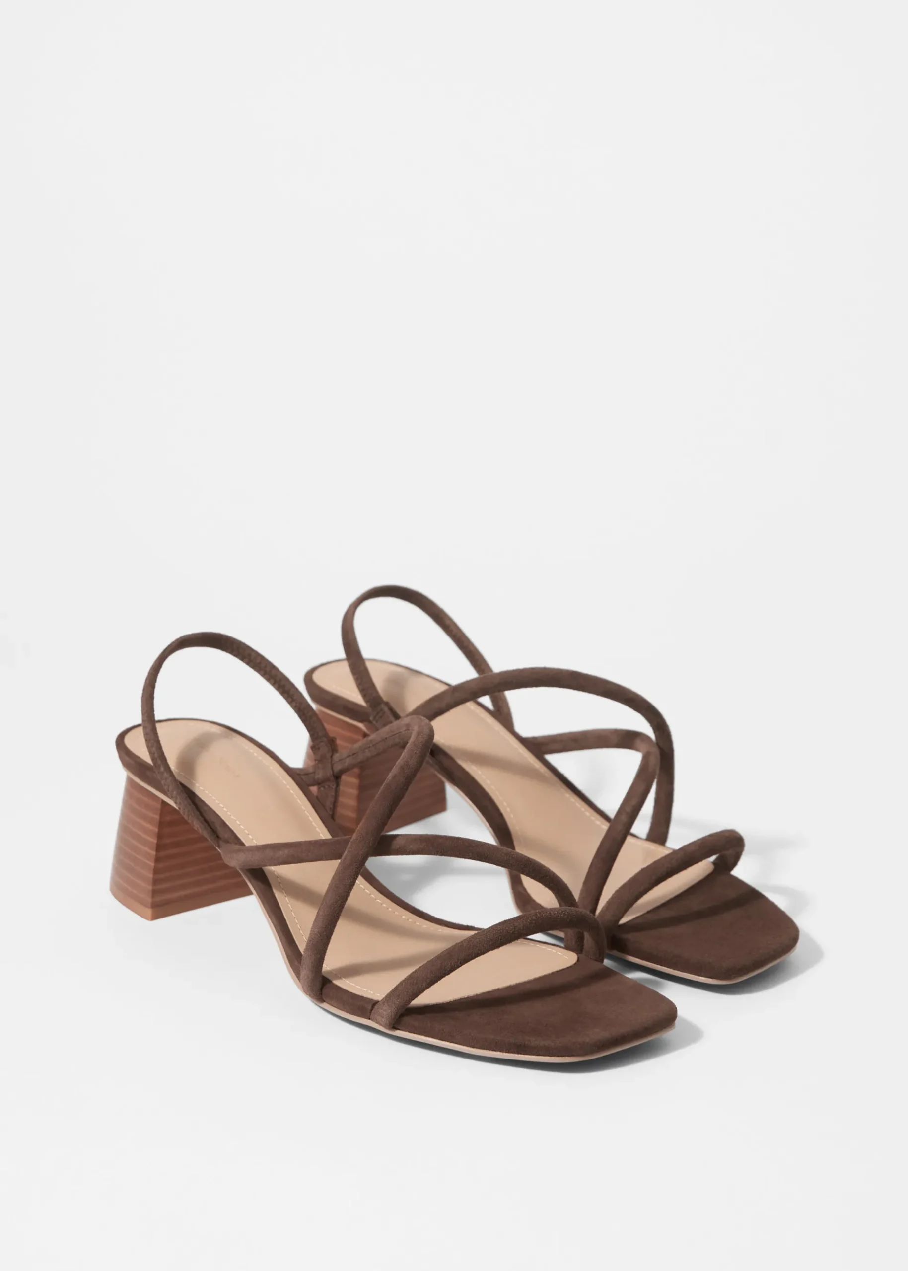 & Other Stories Riemchensandalen mit Blockabsatz