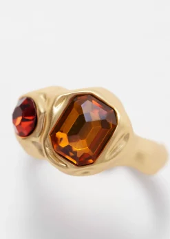 & Other Stories Ring mit Kristallsteinen
