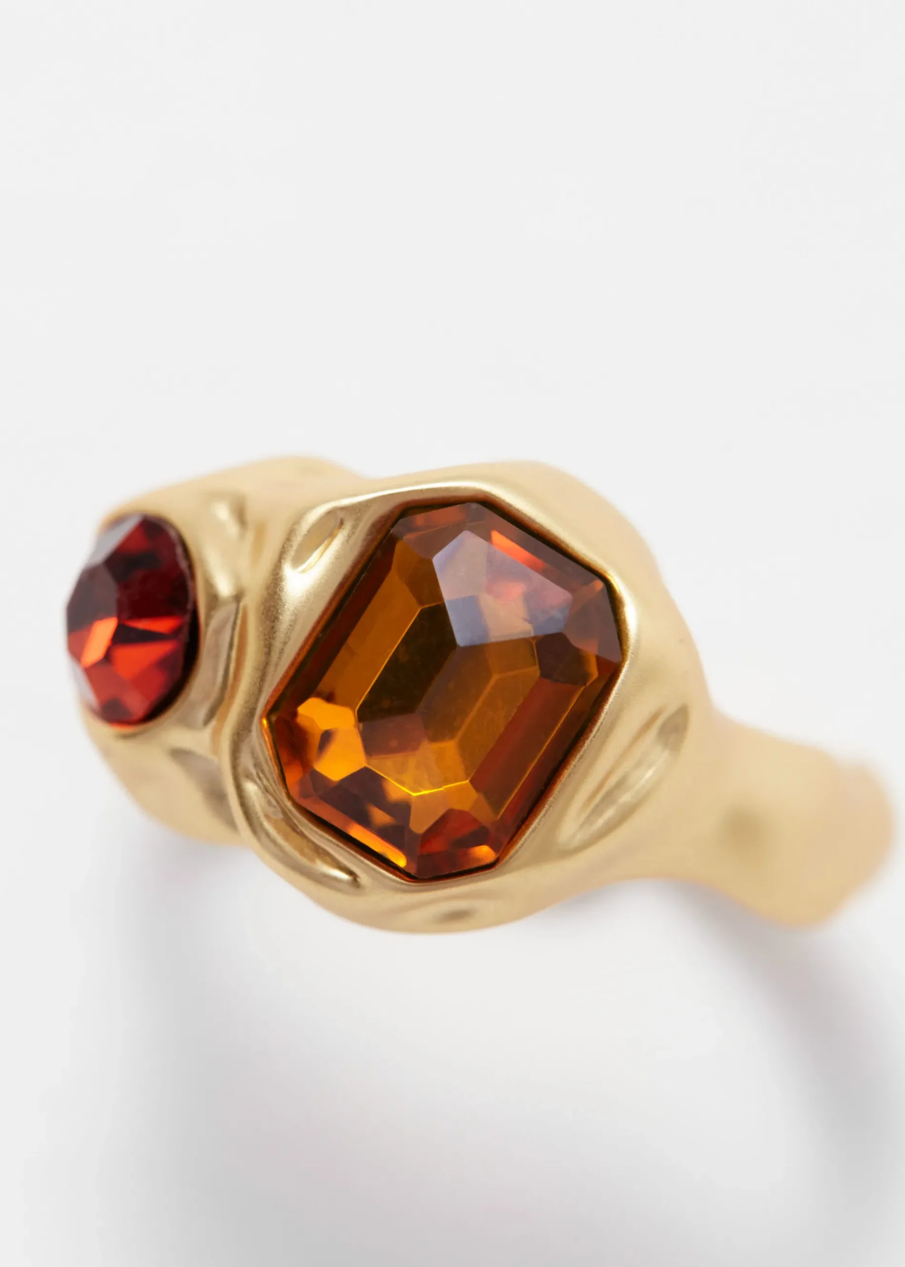 & Other Stories Ring mit Kristallsteinen