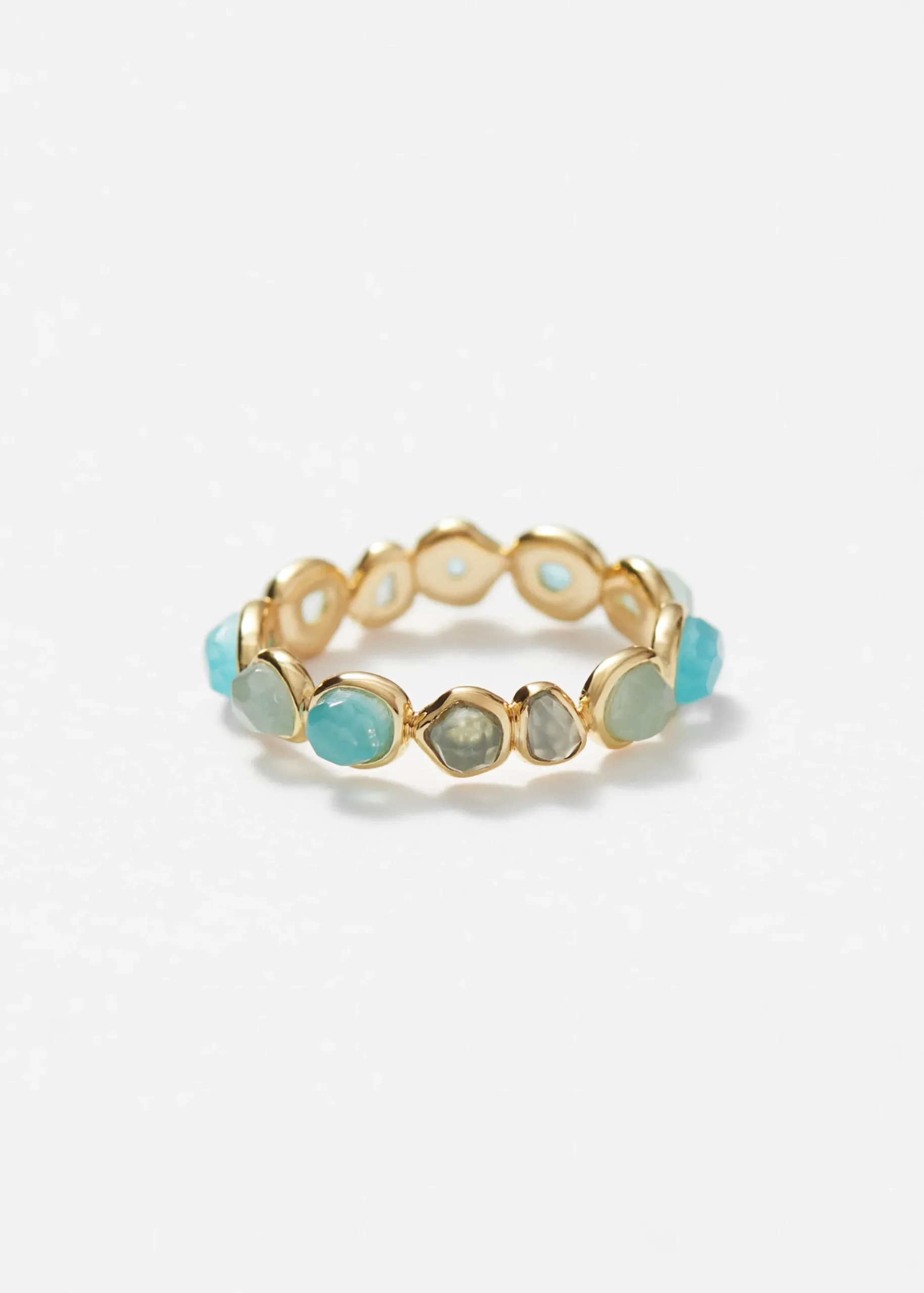 & Other Stories Ring mit organischen Glassteinen
