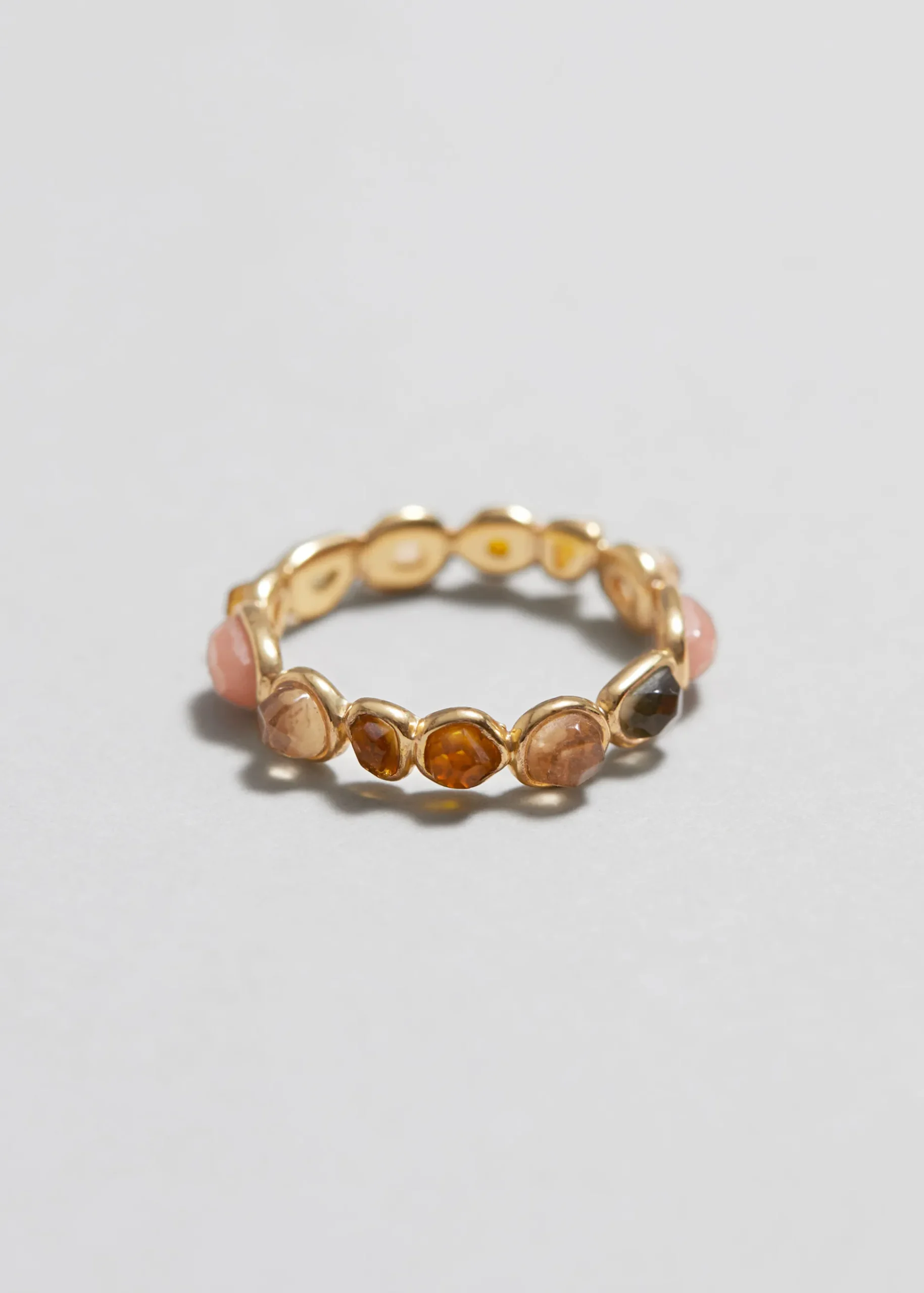 & Other Stories Ring mit organischen Glassteinen