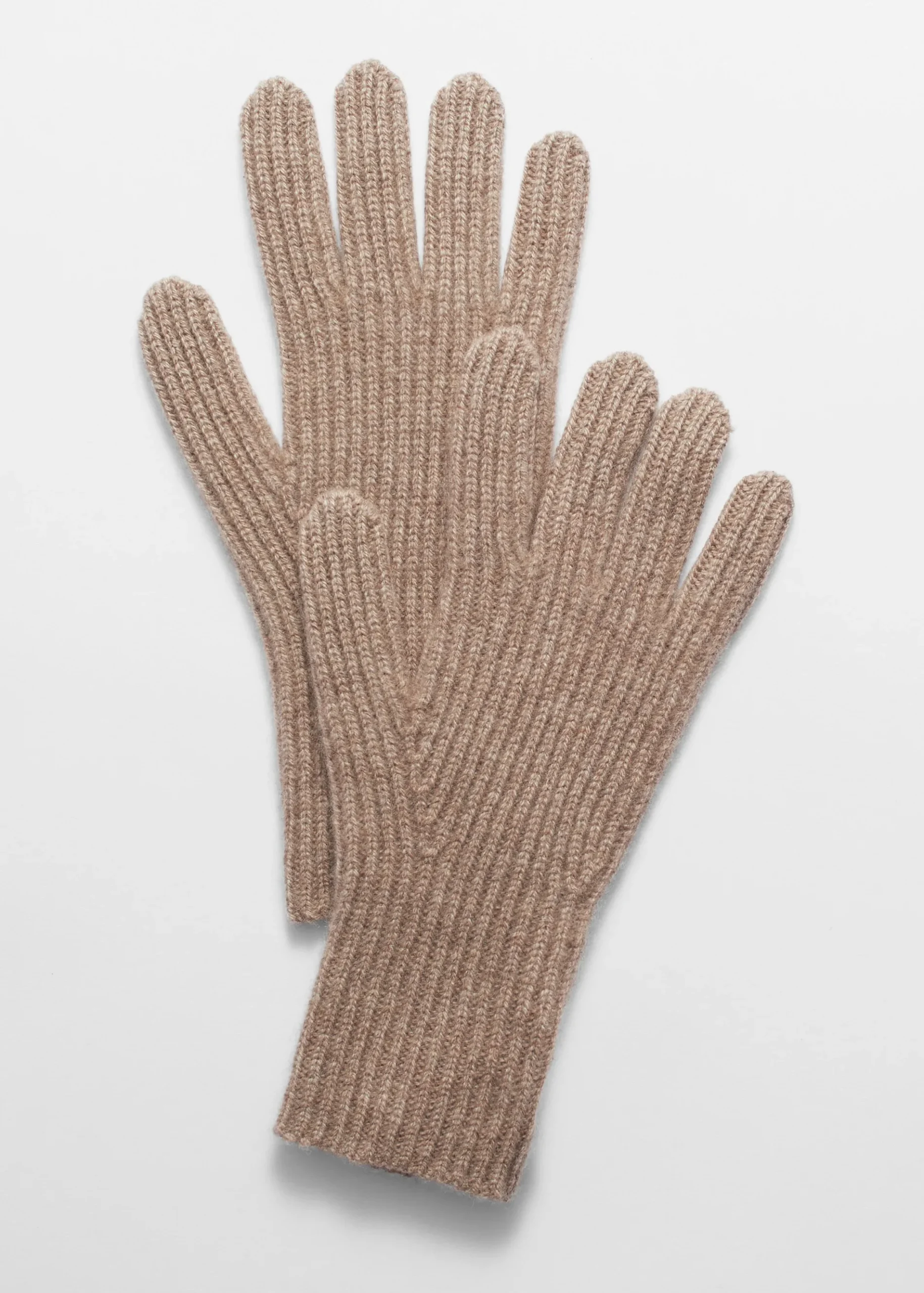 & Other Stories Rippstrickhandschuhe aus Kaschmir