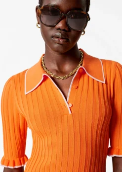 & Other Stories Rippstrick-Poloshirt