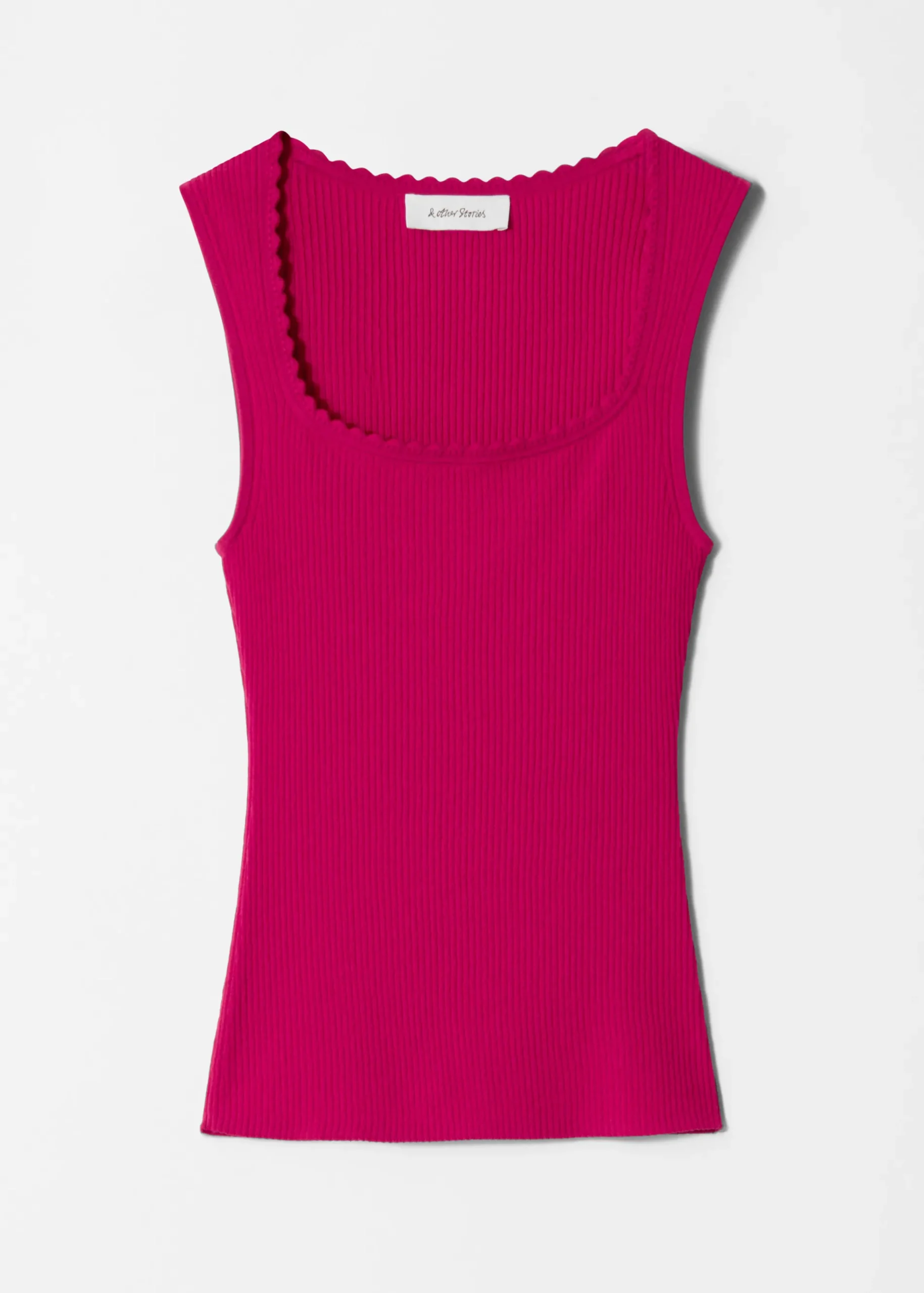 & Other Stories Rippstrick-Tanktop