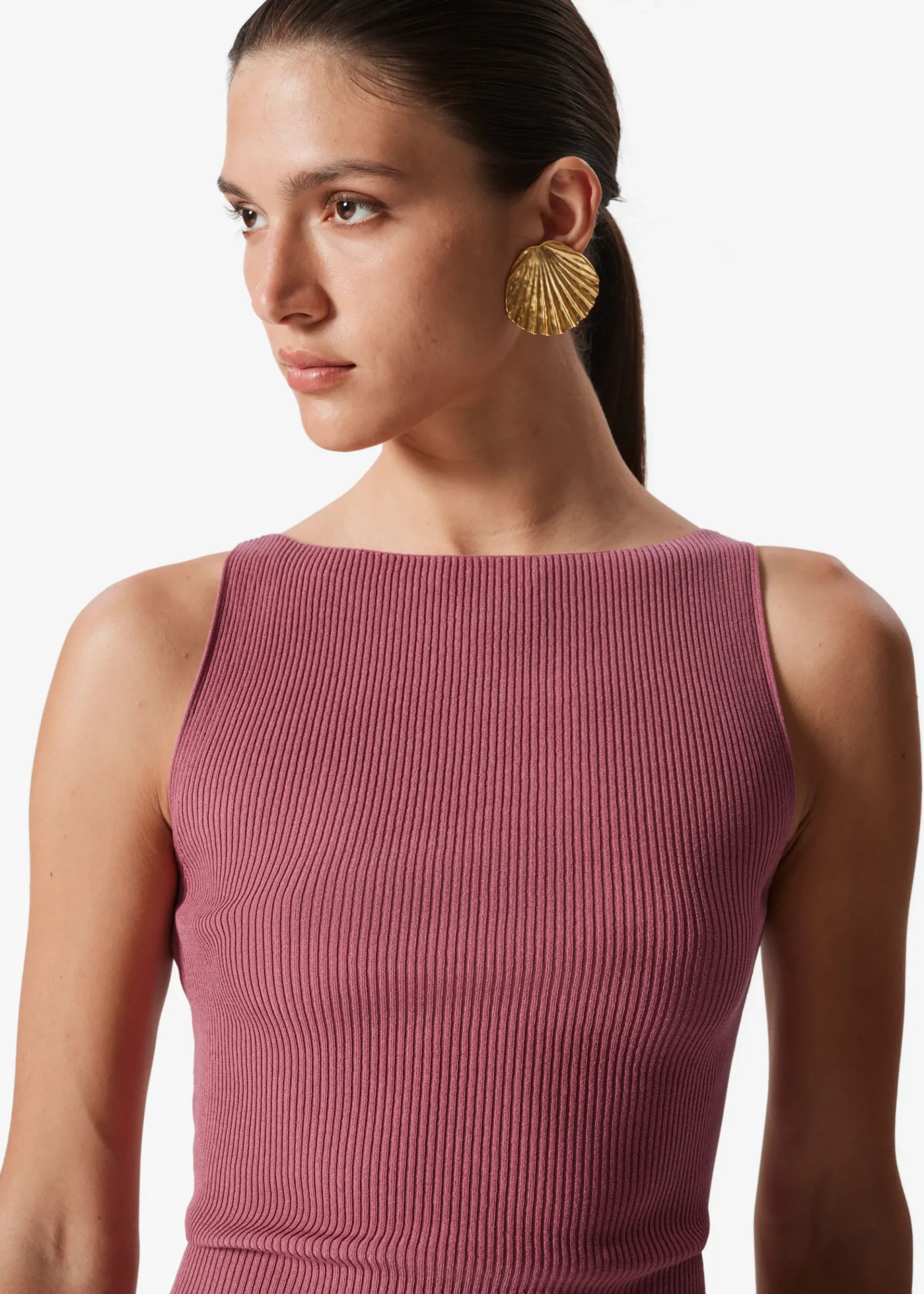 & Other Stories Rippstrick-Tanktop