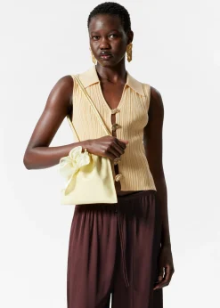 & Other Stories Rippstrick-Tanktop mit Kragen