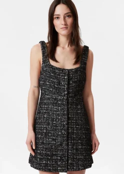 & Other Stories Ärmelloses Minikleid aus Tweed