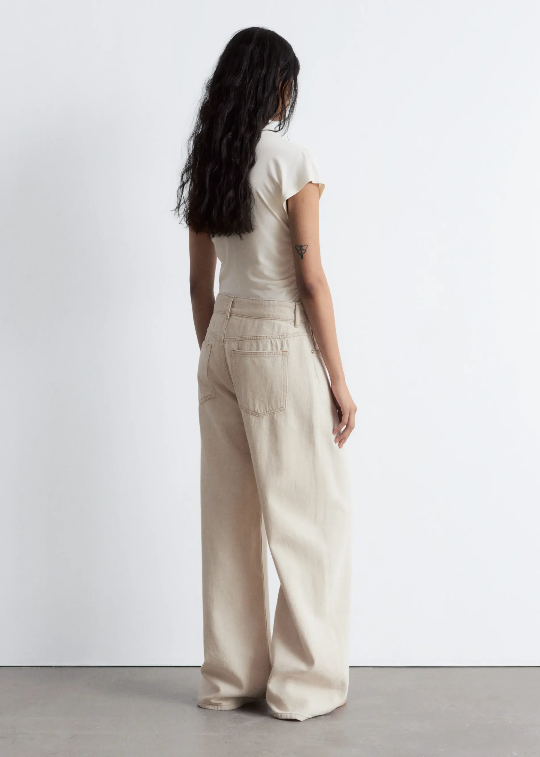 & Other Stories Ruche GoldBuckle Top